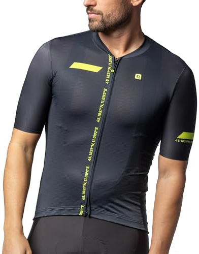Alé Herren Follow Me Radtrikot, black, M