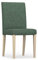 comfortly Bezug für Henriksdal Stuhl - Standardmodell in regulärer Größe - Strapazierfähiger Ersatzbezug aus 100% Polyester (Heavy Duty-Stoff) (Grüne Farbe)