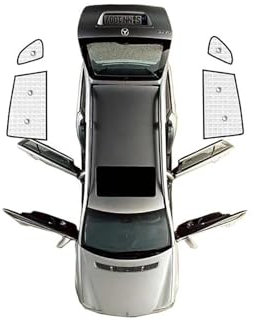 Autofenster Sonnenschutzrollos Für Koleos HY Für Samsung QM5 MK1 2007-2015 Sonnenfenster-Visier-Sonnenschutz-Aufkleber-Abdeckungen Zubehör Auto-Volldeckungs-Sonnenschutz Auto Sonnenblende(Rear Windows