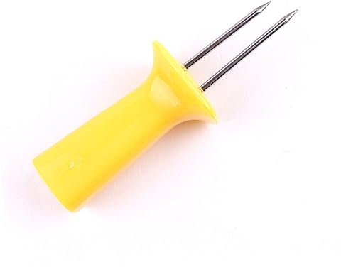 PHENOFICE 8-teilige Maiskolbenstäbchen Aus Edelstahl Grillspieße Obstgabeln Bratstäbchen Für Camping Picknick Und Outdoor-veranstaltungen