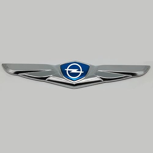 Auto Emblem Logo Aufkleber für Opel Vauxhall Astra L H G J K Sports Tourer Insignia Meriva Corsa C D, Autoaufkleber Emblem Abziehbilder Emblem Auto Zubehör Tuning Sticker,A