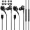 2 Pack USB C Headphones for Samsung,USB C Earphones with Microphone & In-Line Controls Wired Earbuds USB Type C Earphones for Samsung S24 Ultra S23 S22 S21 S20 A53 A54,iPhone 16 15,iPad Pro/Pixel 6