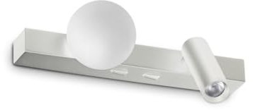 Ideal Lux PING PONG Lesewandleuchte Weiß 3000K