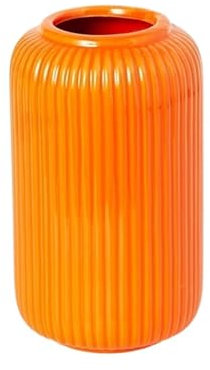 Vase Décorations personnalisées en céramique légères et vases Porte-Bonheur(Orange)