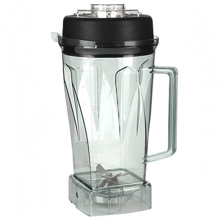 Neaxoyra Mixer-Mixbecher, oberer Becher mit 2 l Fassungsvermögen, Mixer 010 767 800 G5200 G20 Entsafterbecher, kompatibel mit Vitamix 5300 5200, Zusammenbau der Mixklingengruppe