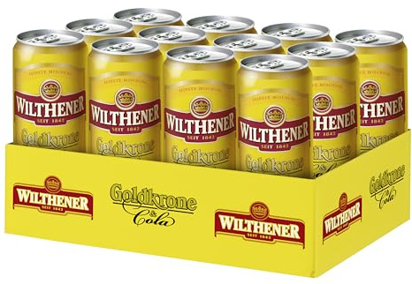 WILTHENER Goldkrone & Cola I Die goldene Mische I 10% vol. I 12 x 0,25 l