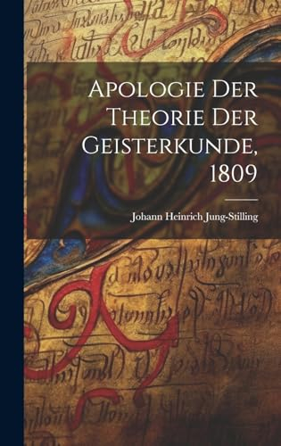 Apologie der Theorie der Geisterkunde, 1809