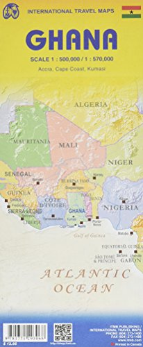 Ghana itm r/v (r): A Travellers Reference Map