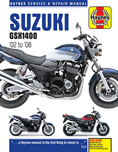 Suzuki Gsx 1400, '02-'07 Haynes Repair Manual: (02 - 08)