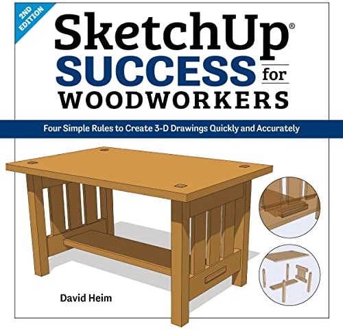 Sketchup Success for Woodworkers: Four Simple Rules to Create 3-D Drawings Quickly and Accurately