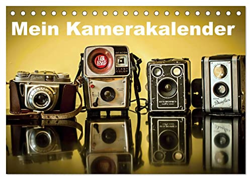 Mein Kamerakalender (Tischkalender 2026 DIN A5 quer), CALVENDO Monatskalender: Alte und moderne Kameras gemeinsam in einem Wandkalender (CALVENDO Technologie)