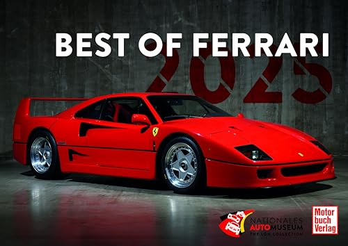Best of Ferrari 2025: Der Kalender des Nationalen Automuseums - The Loh Collection