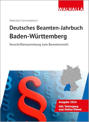 Deutsches Beamten-Jahrbuch Baden-Württemberg 2026: Vorschriftensammlung zum Beamtenrecht