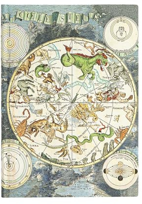 Paperblanks Softcover Flexis Celestial Planisphere | Lined | Midi (130 × 180 mm)