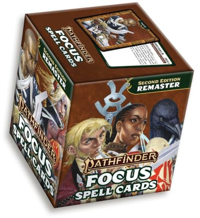Pathfinder Focus Spell Cards (Pathfinder Second Edition (PF2E))