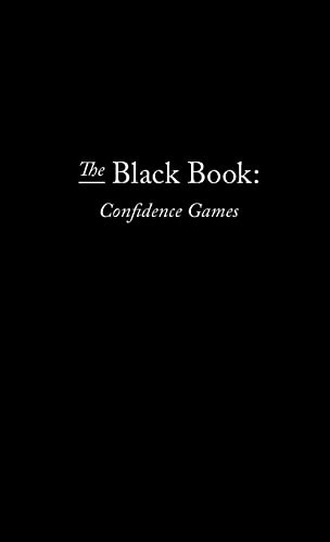 The Black Book: Confidence Games