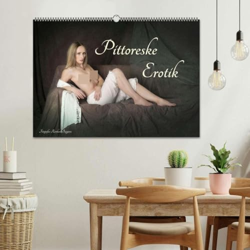 Pittoreske Erotik (Wandkalender 2026 DIN A2 quer), CALVENDO Monatskalender: Erotische Fotografien im Stil alter Gemälde (CALVENDO Erotik)