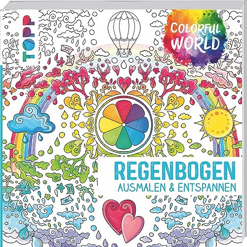 Colorful World - Regenbogen.: Ausmalen & entspannen (Colorful World (Ausmalbücher))