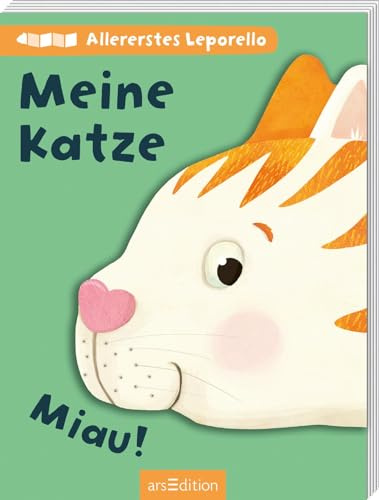 Allererstes Leporello – Meine Katze: Miau! | Für alle kleinen Entdecker und Entdeckerinnen ab 6 Monaten