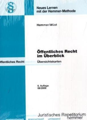 Öffentliches Recht im Überblick: Karteikarten (Karteikarten - Öffentliches Recht)