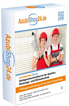 Lernkarten Anlagenmechaniker für Sanitär, Heizungs und Klimatechnik: Lernkarten Anlagenmechaniker /in für Sanitär, Heizungs und Klimatechnik