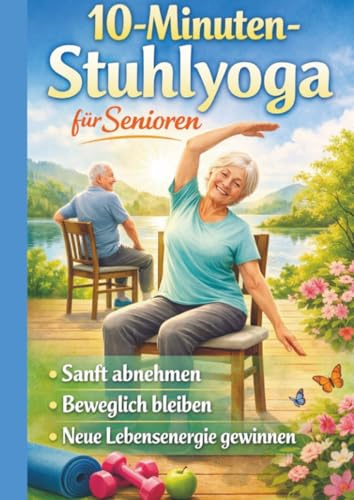 10-Minuten-Stuhlyoga für Senioren Sanft abnehmen, beweglich bleiben und neue Lebensenergie gewinnen-Geschenk für ältere Menschen