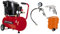 Einhell Compresseur TE-AC 270/24/10 (Puissance moteur 1800W, Capacité de la cuve : 24 L, Clapet anti-retour, Vis de purge)