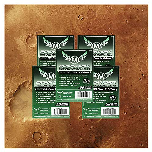 Unbekannt MayDay Premium Card Game Sleeves - Kartenschutzhüllen Vorteilspack 7077 für Terraforming Mars