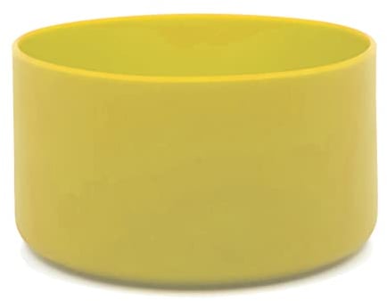 Flaskars Protective Silicone Boot for 12 oz - 40 oz Hydro Sport Water Bottles Flask Non-Slip Bottom Sleeve Cover (Yellow, Fits 32 oz and 40 oz Bottles)