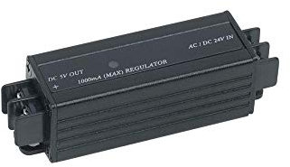 PC1A-5V Stabilizzatore 24Vac / 5Vdc - 1000mA
