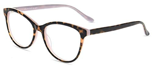 Firmoo Blue Light Blocking Glasses Cat Eye Women Tortoise, Anti Glare Fatigue Blue Light Computer Glasses with Blue Light Protection, Reduce Eyestrain Glasses for Screen