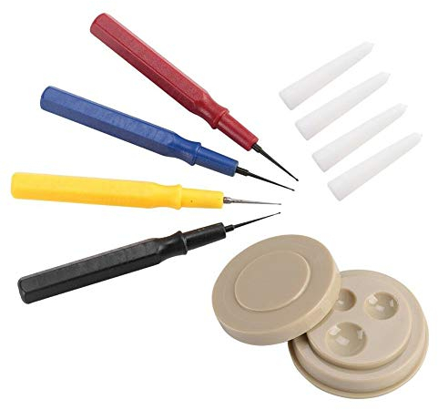 4 Pcs Oiler Pen Needle with Oil Cup Watch Clock & Instruments Repair Tool Kit for Watchmakers(1 Set)