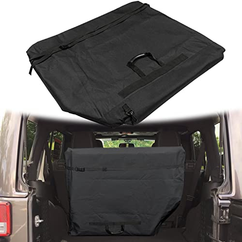Sunluway Freedom Panel Hartschalen-Aufbewahrungstasche mit Griff, kompatibel mit Jeep Wrangler JK JKU JL JLU Sports Sahara Freedom Rubicon Unlimited 2/4-Türer & 2020-2024 Gladiator JT