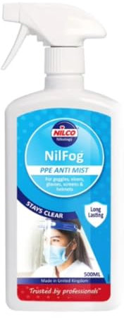 Nilco Nilfog™ PPE Anti Mist Spray, 500 ml