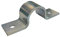 Pipe Saddle Clamp - Guide - 38 mm ID, 35 mm IH, 25 x 3 mm Steel (ZP) Zinc Plated Pack Size : 1