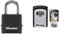 MASTER LOCK Heavy Duty Padlock [Combination] [Zinc] [Outdoor] M178EURD & Key Safe [Medium size] [Wall mounted] [Outdoor] [Exist in 2 colors] - 5401EURD - Key Lock Box