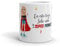 Kembilove Taza la mejor Prima del mundo – Mensaje En esta Taza Bebe un Super Prima – Regalo Original Hombres – Regalos originales para Prima – Regalos Personalizados