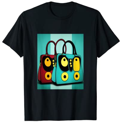 Handtasche Framer Pop Art Handtasche Liebhaber T-Shirt