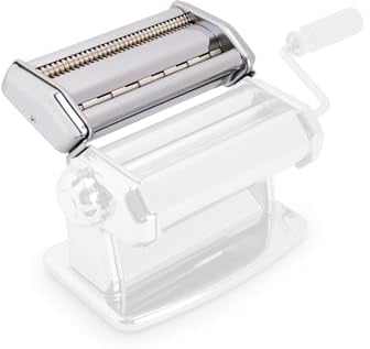 Imperia Duplex Ligne Classique. Accessoire machine à pâtes. 100% Fabriquè en Italie. Accessoire de cuisine en acier pour pâtes fraîches. Coupe-pâte compatible avec les machines à pâtes Imperia.