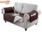 RAPRAP 100% Wasserdicht Sofa überzug 2 Sitzer, rutschfest Sofabezug mit Tasche für Kinder, Haustiere, Hunde, Waschbare Sofaschoner,Schokolade,2 Seater