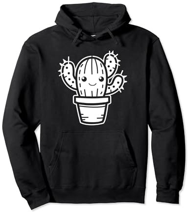 Humorpflanze Kaktus lustiger einfacher Kaktus Pullover Hoodie