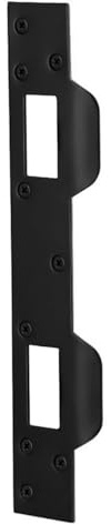 Namvo Door Latch Plates Double Holes Security Door Strike Plates For Exterior Interior Door Reinforcement Striker Plates For Door Knob And Deadbolt