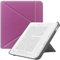 HGWALP Coque Compatible avec Kobo Libra Colour (2024) 7 Pouces Ebooks, Étui Ultra - Mince et léger avec réveil/Sommeil Automatique et Support pour Kobo Libra 2 (2021)-Purple