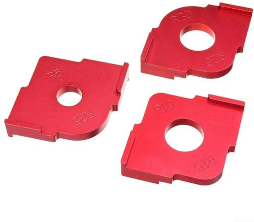 Router Jig Template Pack 3 Solid Built Aluminum Tools to Enhance Your Woodworking Skills