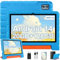 ZIOVO Tablette 10 Pouces Android 14 Tablette Enfants,20Go RAM+128Go ROM(TF 1To),Widevine L1,WiFi 6 Tablette,Octa-cœur,6000mAh | 5+8MP | BT 5.0 | Contrôle Parental Tablettes avec EVA Cas-Bleu