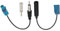 Viojrlly Adaptateur Antenne Autoradio Antenne'd Adaptateur Kit Fakra Z mâle/Femelle vers mâle/Femelle DIN Antenne Autoradio+Adaptateur Radio Mâle pour Autoradio HD Audio Radio Multimédia Récepteur CD