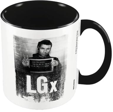 Liam Gallagher Who is Liam? Mug (One Size) (Black/White)