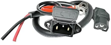 YUYUEMI Charging Socket for E-Bike Battery Charger with Universal Three Hole 12AWG Electric vehicle Connector Plug Electric Scooter Charging Port