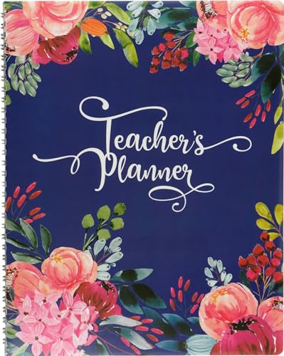 Teacher's Lesson Planner Floral