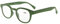 Eyekepper Stain Rainbow Reading Glasses (Dark Green, 1.75)